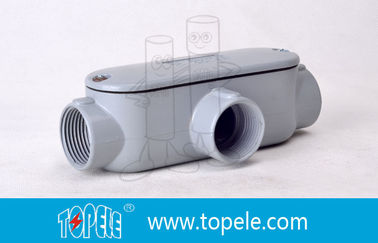 Corps de conduit rigide en aluminium coulé à la fonte fileté de type T de 1/2&quot; à 4&quot;
