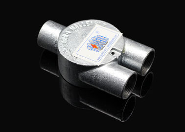 BS4568 Boîte Y à trois voies à branche circulaire malléable électrique