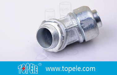 Le connecteur de conduit et de raccordement souple et malléable recouvert de zinc