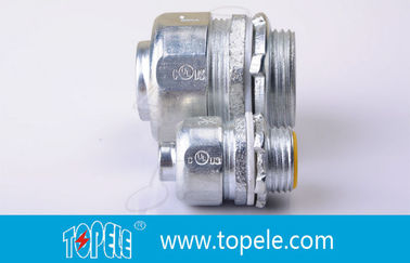 Connecteur étanche en fer liquide malléable conduit flexible et raccords