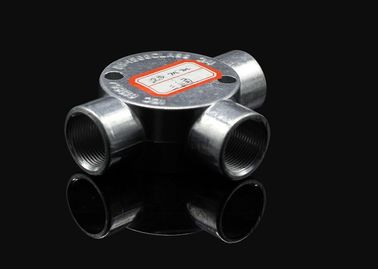 TOPELE 25 mm boîte de jonction de conduit métallique en aluminium galvanisé à chaud