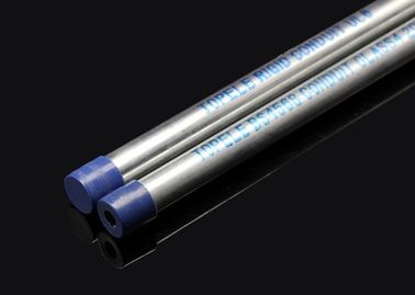 BS 4568 / BS 31 Pipe de conduites métalliques galvanisées à chaud avec extrémités et bouchons vissés