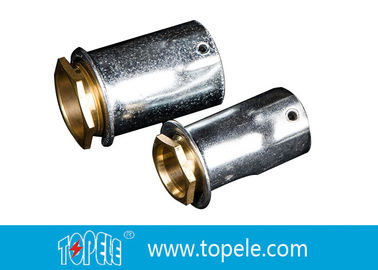 TOPELE 25 mm / 32 mm BS Couplings galvanisés de conduits électriques avec couplage en laiton