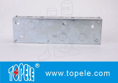Plafond métallique boîte de sortie extérieure couvre 1 + 1 + 1 gang conduit