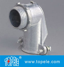 90 degrés métal zinc conduit flexible et raccords connecteurs d'angle de compression