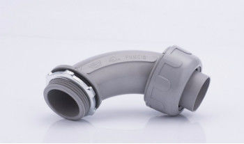 Coupe-câbles en nylon flexible non métallique de 3/4&quot; connecteur à 90 degrés