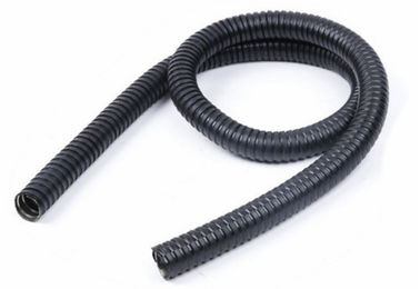 Noir orange gris PA conduit flexible électrique tuyau flexible en acier galvanisé