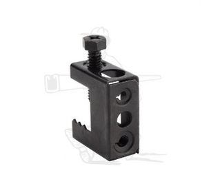 Des pinces à poutres en fer malléable, des pinceuses de tuyaux galvanisées, des pinces à poutres universelles OEM/Lay In Lugs/Black Enamel Spring Steel