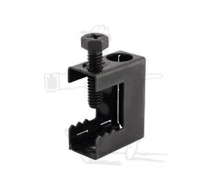 Des pinces à poutres en fer malléable, des pinceuses de tuyaux galvanisées, des pinces à poutres universelles OEM/Lay In Lugs/Black Enamel Spring Steel