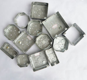 1.2mm commutateur boîtes électriques rectangulaires et couvre niveau de protection IP55