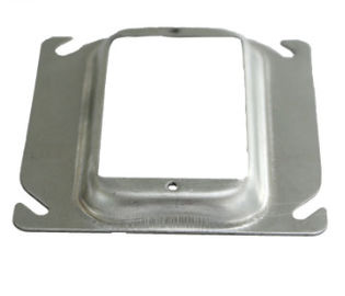 UL Boîte de jonction de conduits en acier de type carré électrique Couverture 0,6 mm 0,8 mm Épaisseur