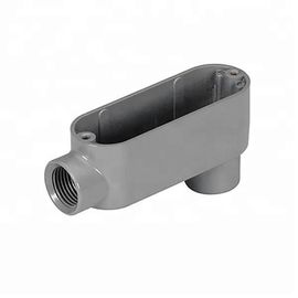 Corps de conduit rigide de type T intérieur / extérieur de 4 pouces en aluminium fileté
