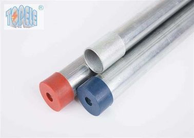BS4568 1970 Conduite de classe 4 Tubes de conduites électriques en acier avec coupleur et bouchon