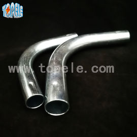 BS Standard BS4568 Conducteur galvanisé 90 rayon coude avec point concave