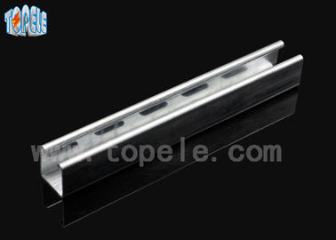 41*41 mm de canal unistrut support C profilé / canal de support en fente