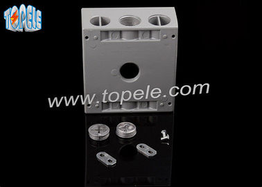 Boîte électrique en aluminium rectangulaire, boîte électrique à commutateur extérieure