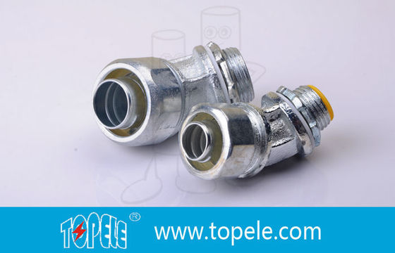 Pipe de liaison de connecteur à angle étroit liquide de 90 degrés en zinc