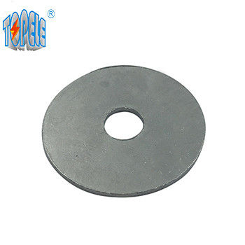 Réduire le frottement Noix circulaire Zinc plaqué lave-plaque plat