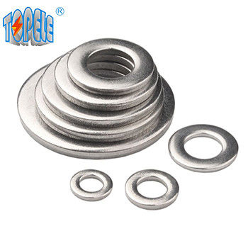 Réduire le frottement Noix circulaire Zinc plaqué lave-plaque plat