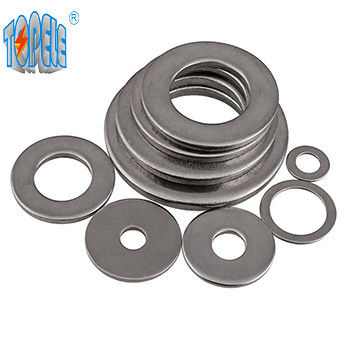 Réduire le frottement Noix circulaire Zinc plaqué lave-plaque plat