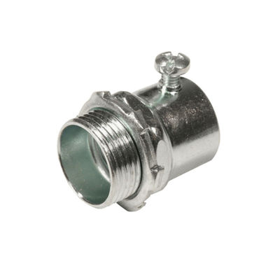 Conduit de zinc en aluminium 1/2'-4' Emt ensemble connecteur à vis