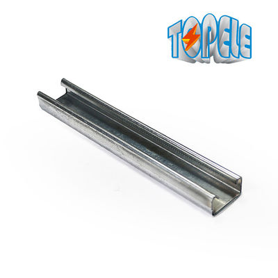 Hdg 41 x 41 mm de canaux à fente en acier inoxydable