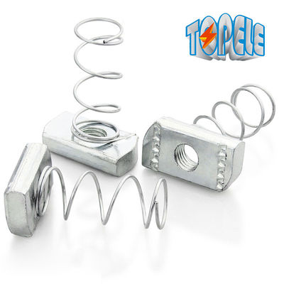 M6 M8 M10 M12 Unistrut Canal en acier plaqué au zinc