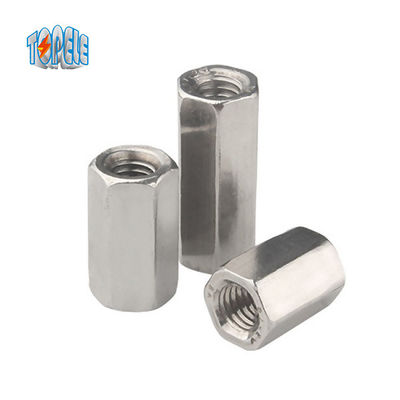 Noix d'accouplement en acier inoxydable hexagonale DIN M6 M36