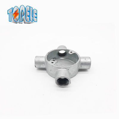BS conduit électrique 4 voies 20 mm boîte de jonction en aluminium