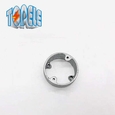 Boîte à boucle électrique galvanisée en fer pliable à 1 trou
