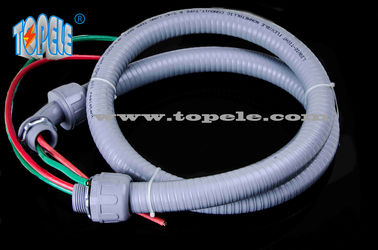 Conducteur flexible et raccords PVC non métallique