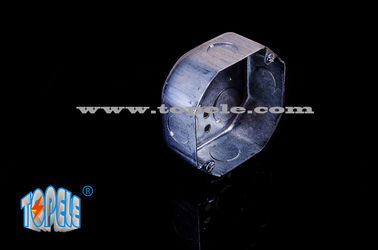 1-7/8" profondeur 4 ̊ boîtes de conduits galvanisées en acier octogonal, construction à dessin, avec 5 1/2 " et 4 3/4 " KOS