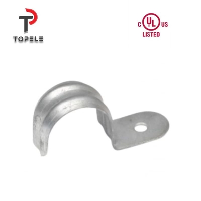 Conduite en acier Clip Saddle EMT Conduite et raccords