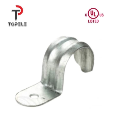 Conduite en acier Clip Saddle EMT Conduite et raccords