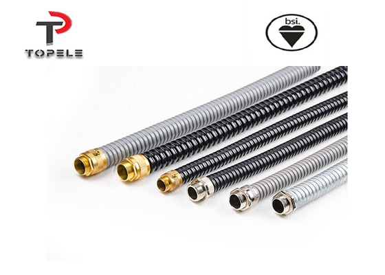 Les conduites et les raccords flexibles en laiton plat métallique 20 mm 25 mm