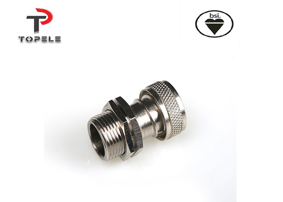 Adaptateur de conduit féminin en cuivre nickel 20 mm 25 mm flexible