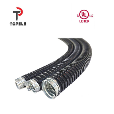Acier galvanisé conduit métallique électrique flexible en PVC revêtu