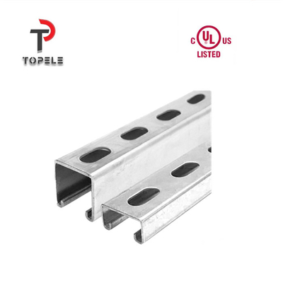 Unité de conduit galvanisée à fente de 1,5 mm à 3,0 mm