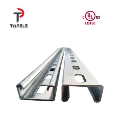 Unité de conduit galvanisée à fente de 1,5 mm à 3,0 mm