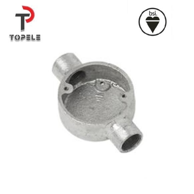 Boîte de jonction circulaire malléable à sens unique BS4568 BS31