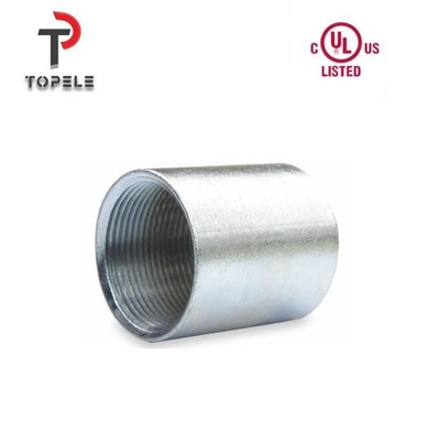 IMC / raccordement de conduits à filetage rigide en acier galvanisé revêtu de zinc