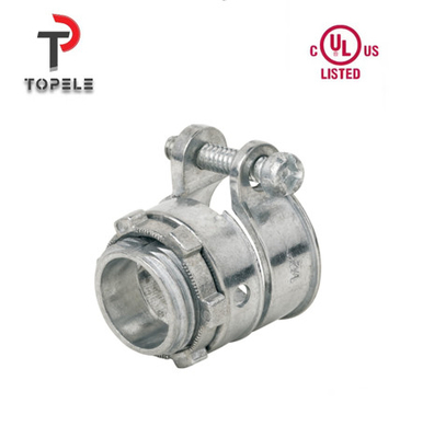 Connecteur de conduit flexible connecteur de serrage droit UL zinc standard