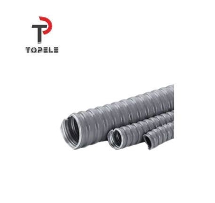 Le PVC du CEI 61386 a enduit le fil métrique de conduit de métal flexible
