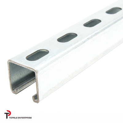 Système de support galvanisé en forme de U en forme de canal 41X41MM