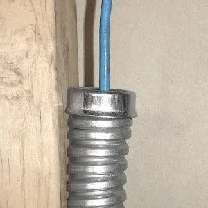 Olive en acier galvanisée pour le connecteur flexible de conduit 0